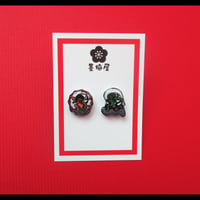 【選べるピアス】風神雷神【片耳1個売り】
