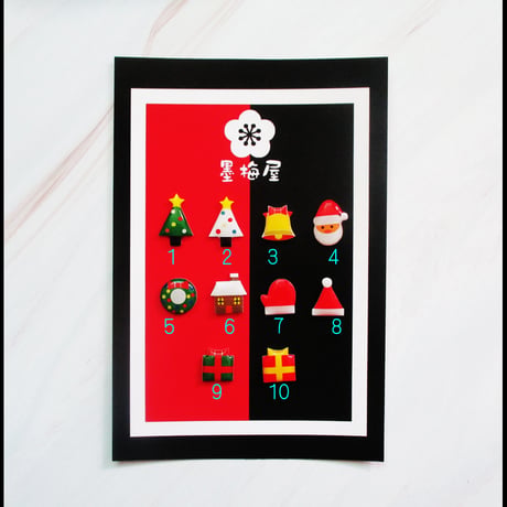 【選べるピンバッジミニ】クリスマス