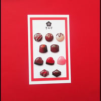 【選べるイヤリング】チョコレート【片耳１個売り】