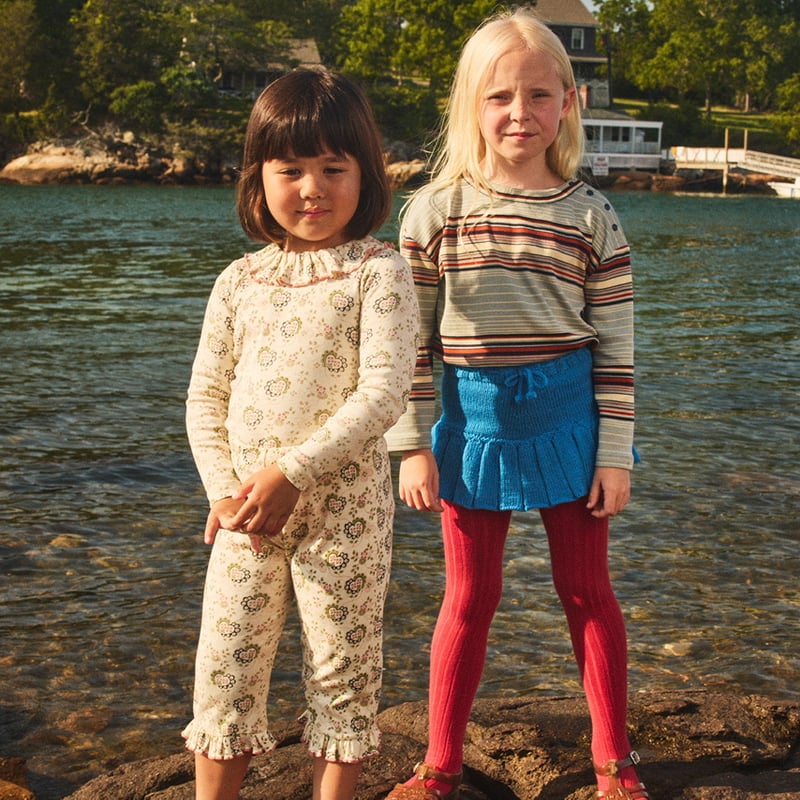 ボトムス Misha&Puff Ruffle Pedal Pusher Ruffle Pedal Pusher – Misha & Puff