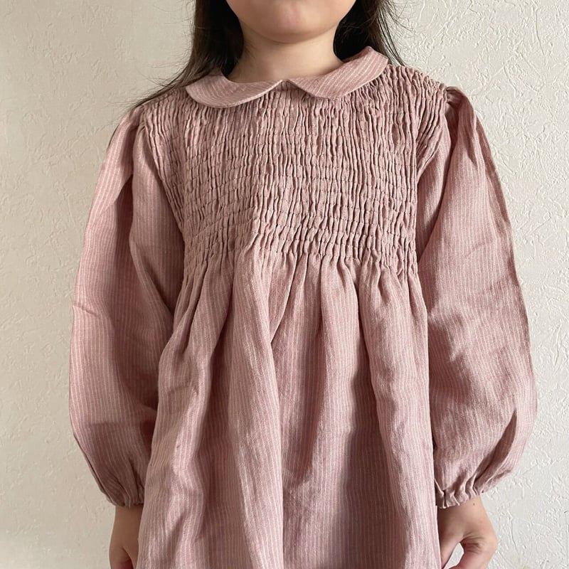 Nellie Quats Draughts Dress - Dusty Rose Fine