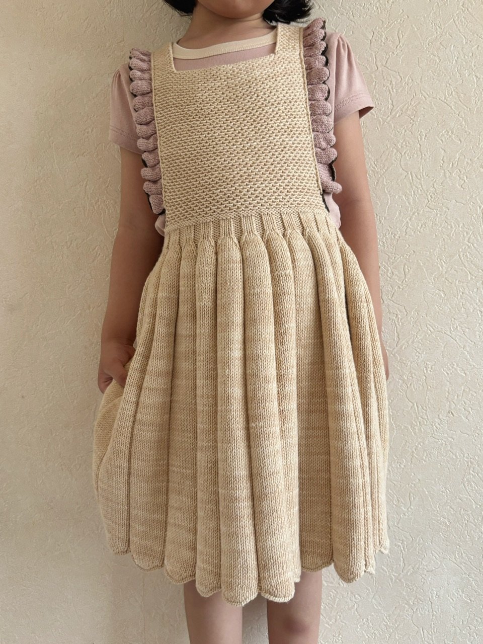Misha & Puff Louisa Pinafore - Bisque | Baby St