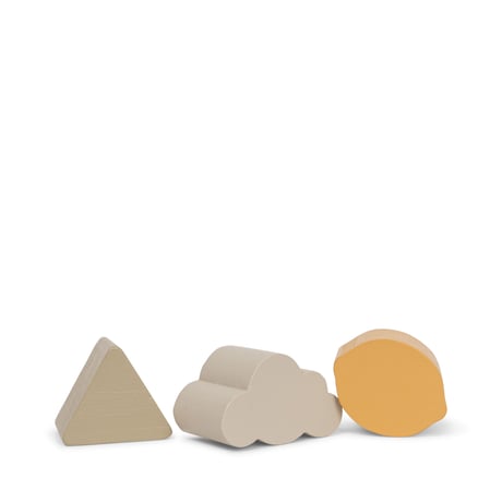 Konges Sløjd MOON-CLOUD AND STAR SHAPE SORTER MULTI