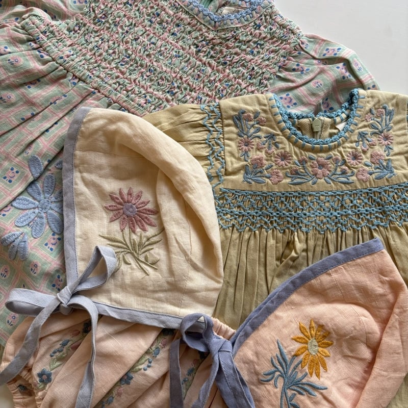 Apolina JONI BONNET - SATIN PINK | Baby Style LAB