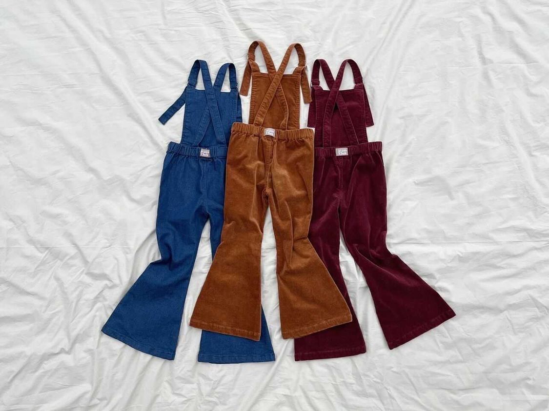 Twin Collective-FARRAH OVERALL-TOFFEE CORD | Ba