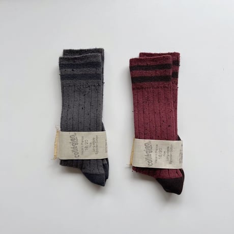 Collegien  Noa - Ribbed Nepp Varsity Knee-high Socks