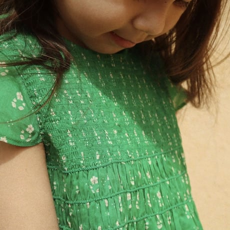 Konges Sløjd　CAMI SMOCK DRESS GOTS - VIDAVERDE