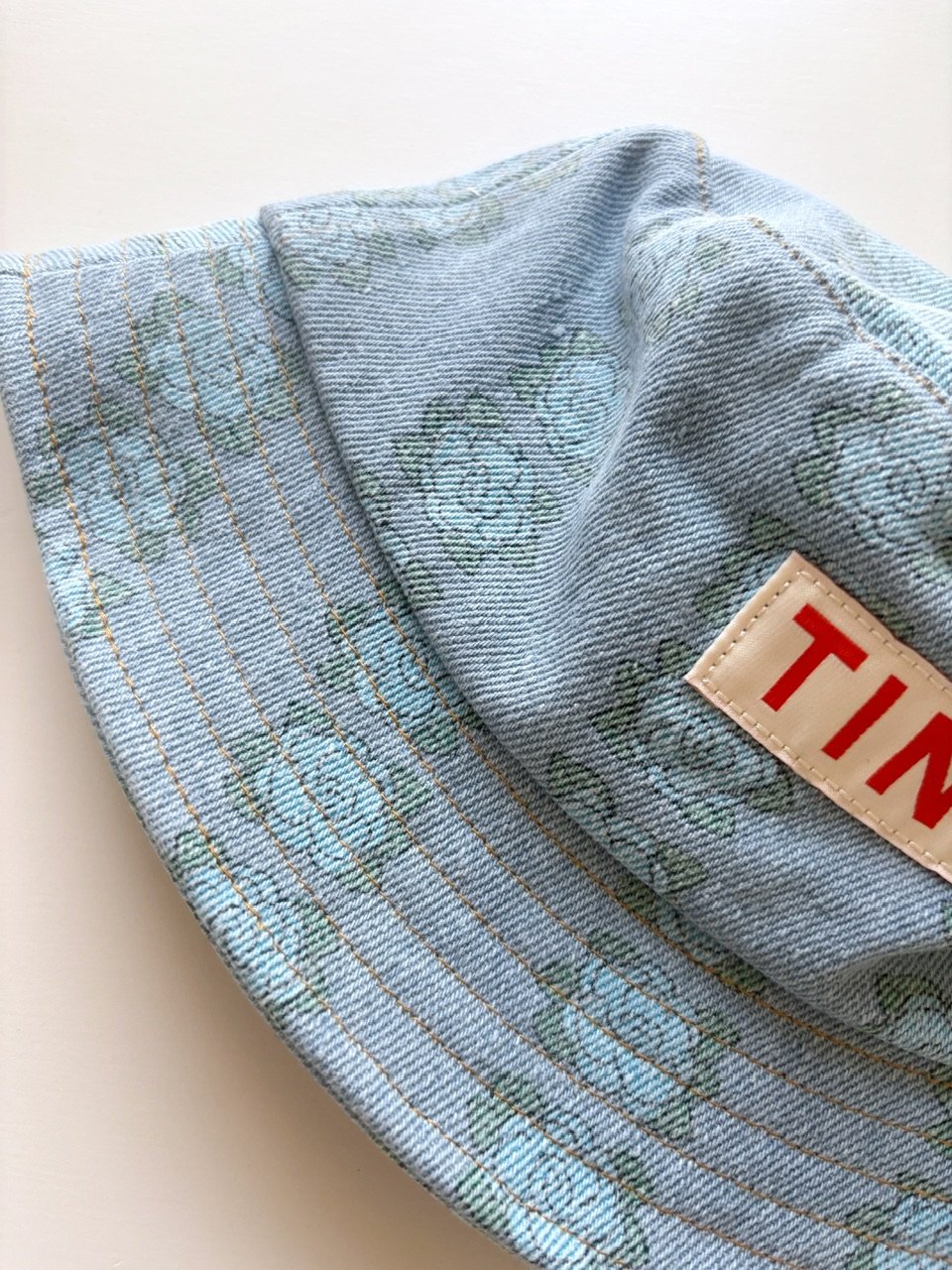 tiny cottons Blue Flowers Bucket Hat | Baby St