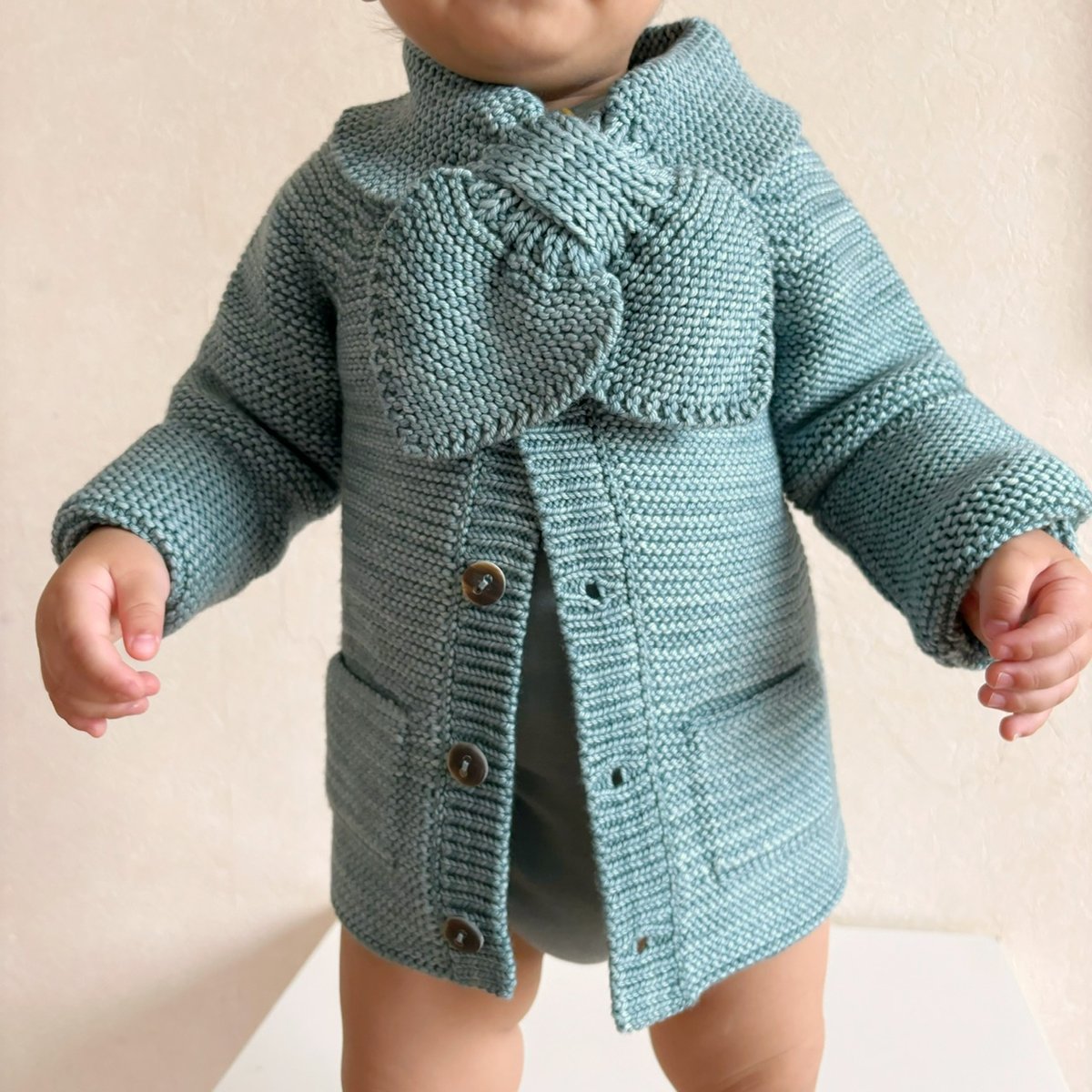 Misha&Puff×mamaowl カーディガン0-6m&スカウトトップス2y Misha&Puff×mamaowl カーディガン0-6m&スカウトトップス2y