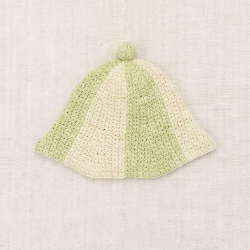 Misha & Puff BABY CROCHET TULIP HAT - AVENTURIN