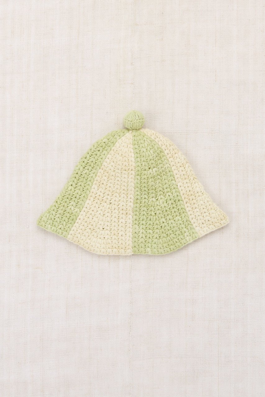 Misha & Puff BABY CROCHET TULIP HAT - AVENTURIN