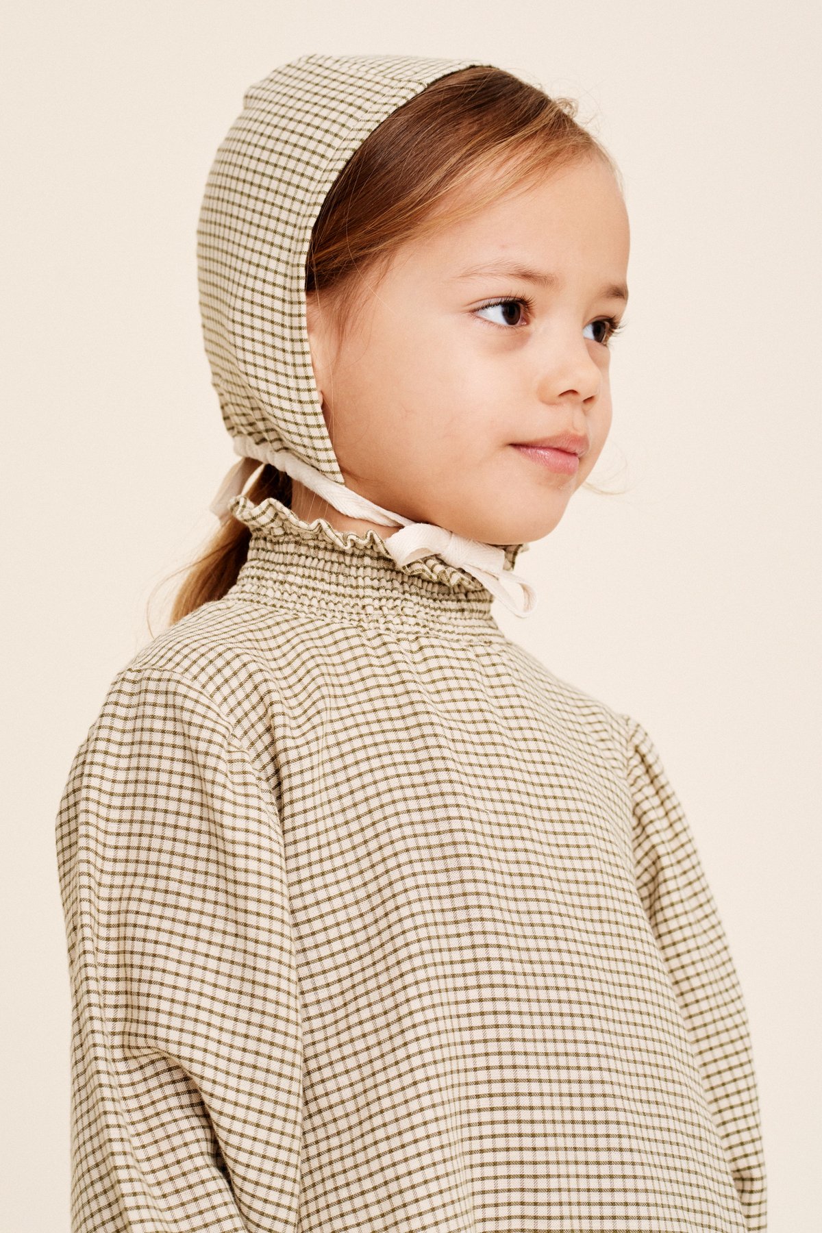 LiiLu チェック柄　ロンパース Liilu Smocked Check Romper | Baby Style LAB