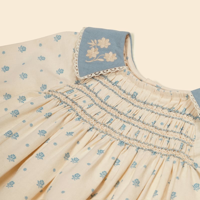 Apolina WILLOW SMOCK SHIFT DRESS - MEADOW CALI