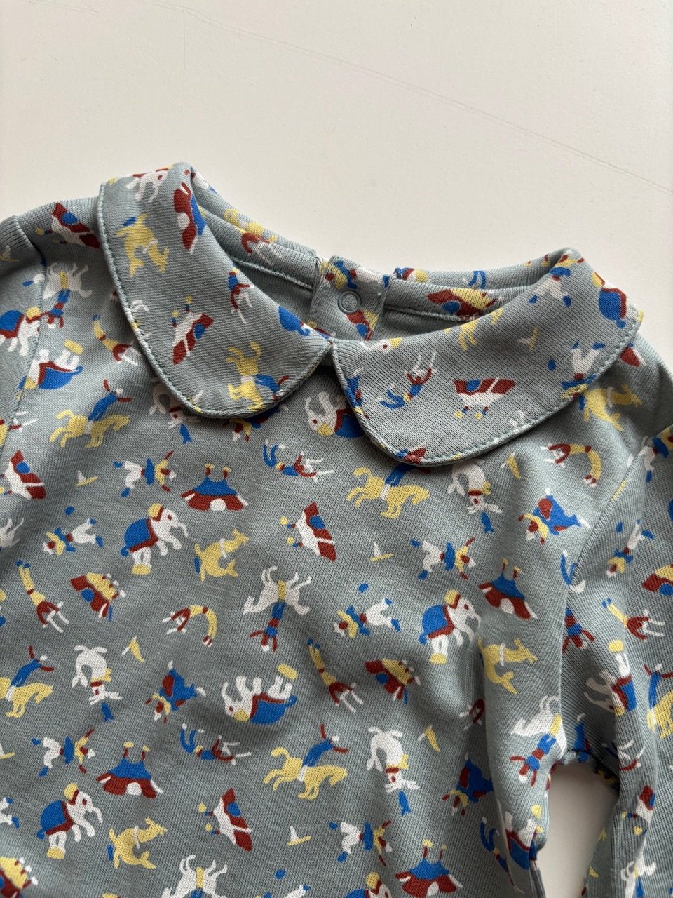 (新品)misha &puff Baby Petit Collar Onesie 新品)misha &puff Baby Petit Collar Onesie