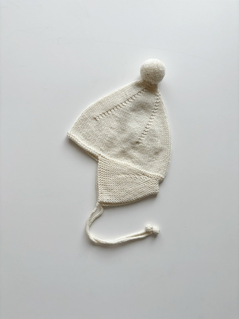 Misha & Puff Baby Pointy Peak Hat - Sugar | Bab