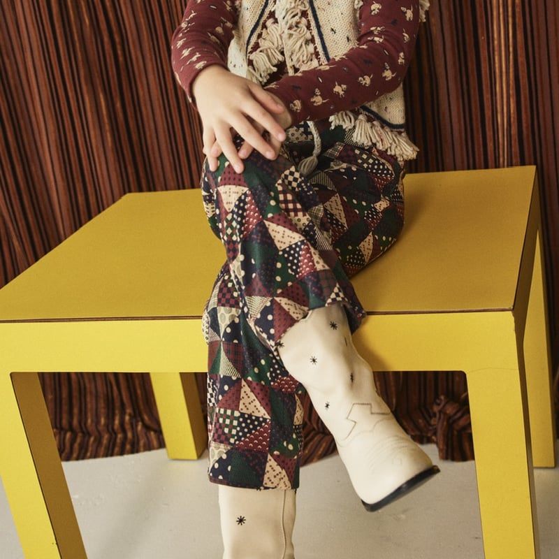 Misha & Puff A-Pant - Madder Root Patchwork | B