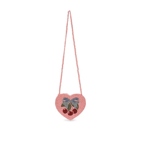 Konges Sløjd 　BEADED HEART BAG