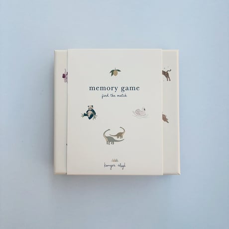 Konges Sløjd CARDBOARD MEMORY GAME