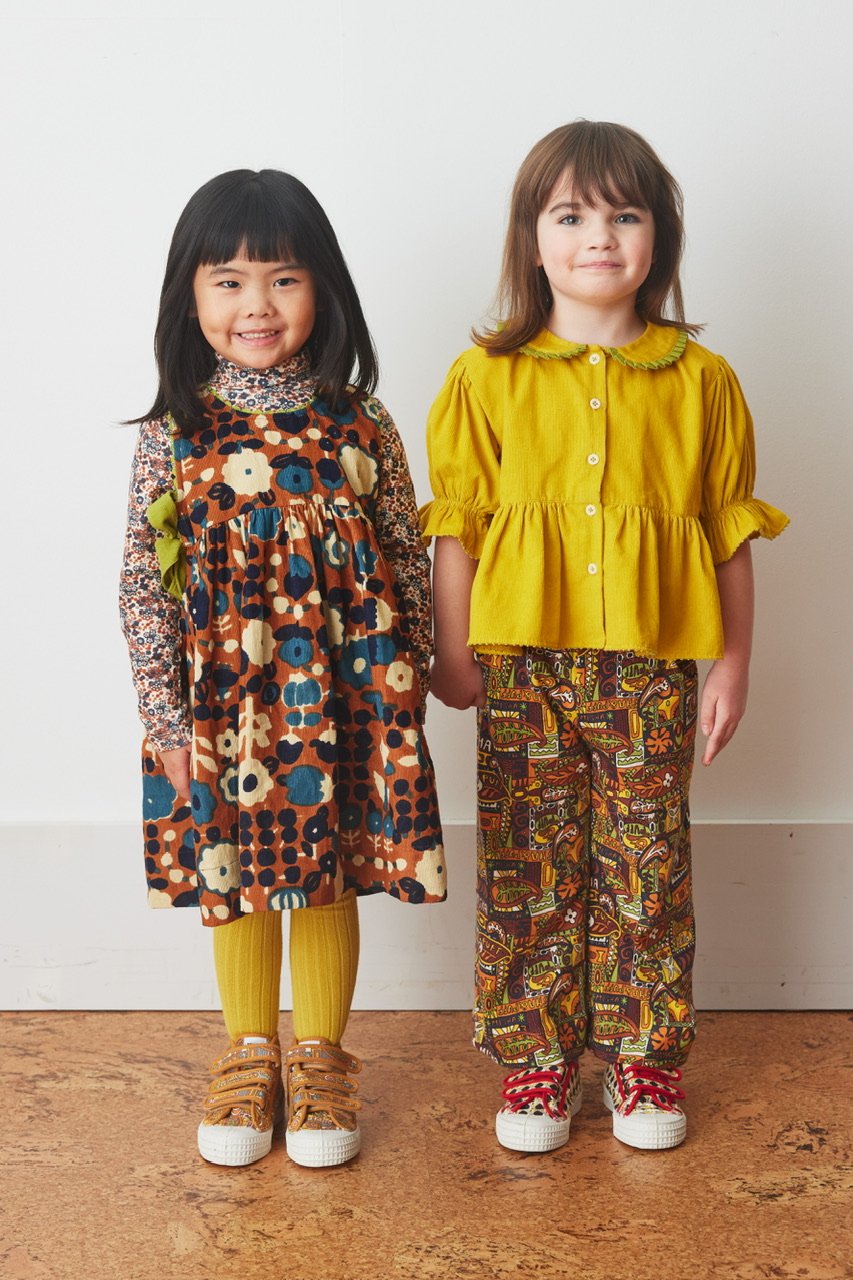 Misha & Puff Corduroy Esme Dress - Rose Gold Pl Misha & Puff Corduroy Esme Dress - Rose Gold Pl