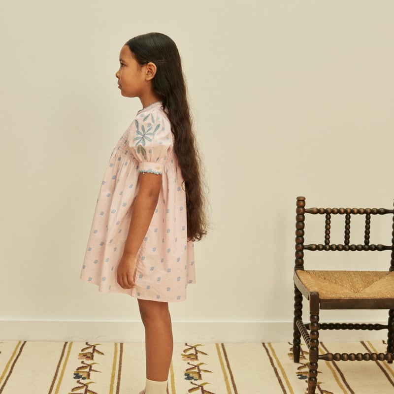 【Apolina】Noemie Dress Noemie Dress in Retro Green – Darling Clementine