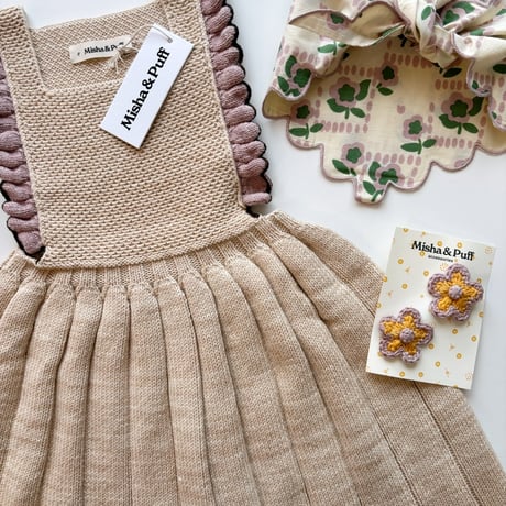 Misha & Puff　Louisa Pinafore - Bisque