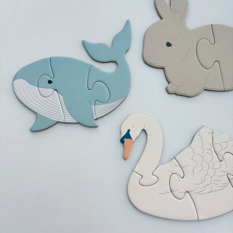 Konges Sløjd CARDBOARD 3 STEP PUZZLE