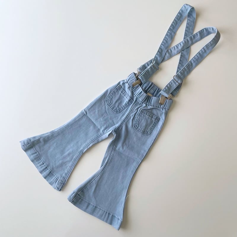 Twin Collective FARRAH FLARE JEAN - BLUE PATCH Twin Collective FARRAH FLARE JEAN - BLUE PATCH