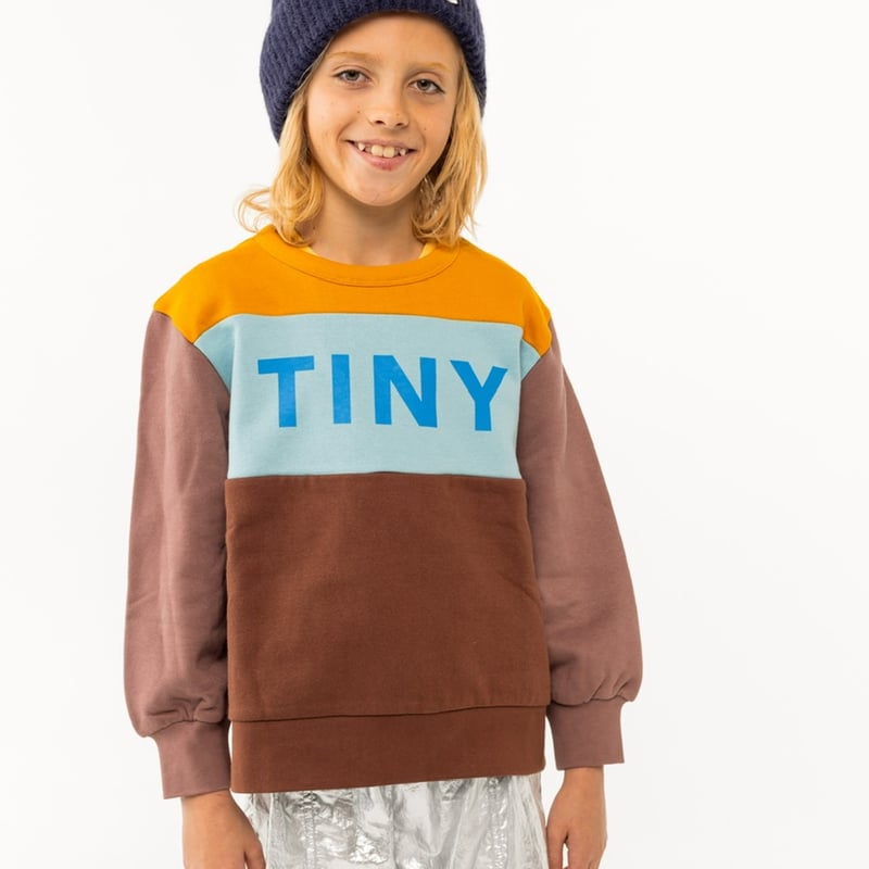 tiny cottons Color Block Sweatshirt - mustard/