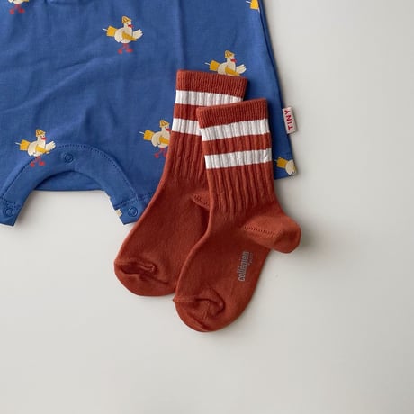 Collegien Nico - Ribbed Varsity Crew Socks