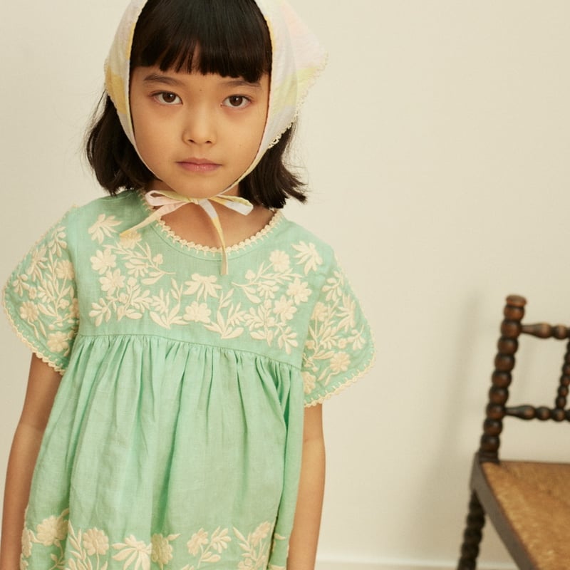 Apolina STEVIE BLOUSE - SEAGLASS | Baby Style LAB