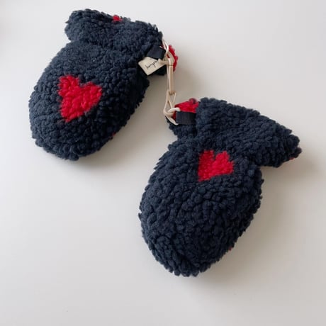 Konges Sløjd　GRIZZ TEDDY BABY MITTENS - MON AMOUR