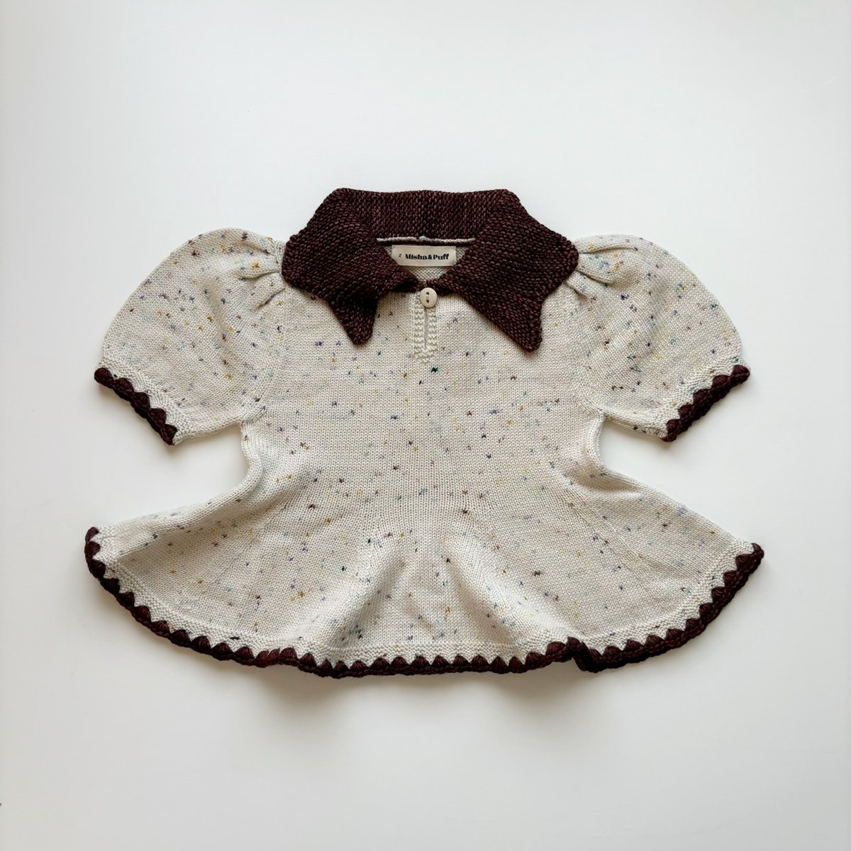 トップス misha&puff Crochet Topanga Popover 4y トップス misha&puff Crochet Topanga Popover 4y Beau Top