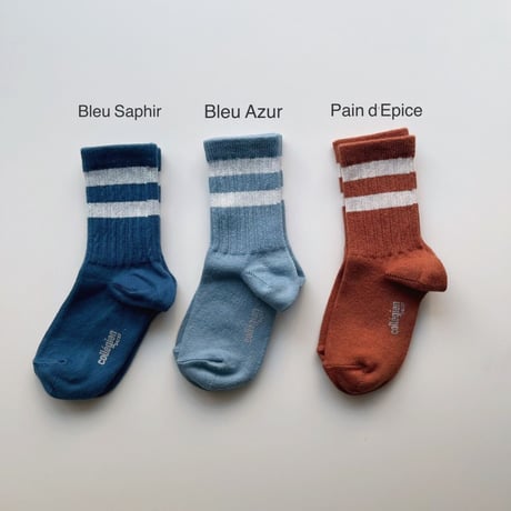 Collegien Nico - Ribbed Varsity Crew Socks