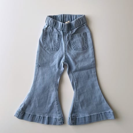 Twin Collective　FARRAH FLARE JEAN - BLUE PATCH POCKET