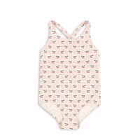Konges Sløjd　MERLE SWIMSUIT GRS - CHERRY PINK MOTIF