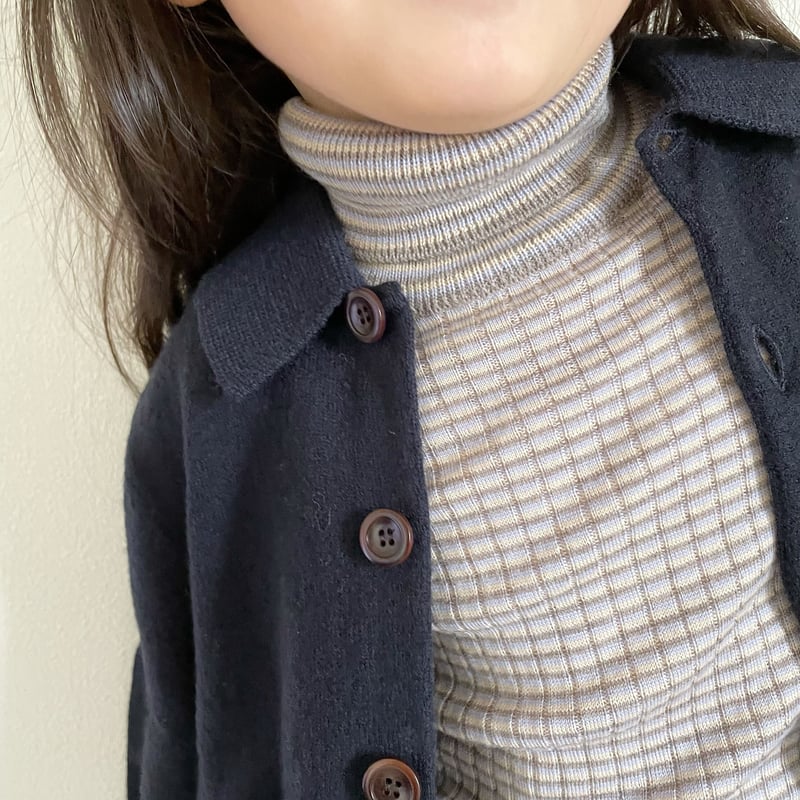 FUB Falted Coat - Dark navy | Baby Style LAB 