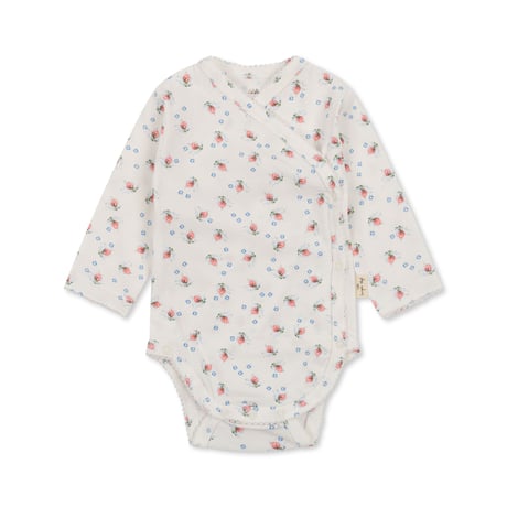 Konges Sløjd  BASIC LS NEWBORN BODY GOTS/BRISE DE ETE WHITE