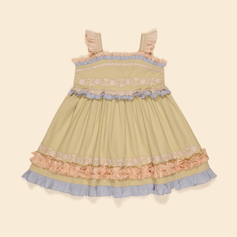 Apolina LUCINDA SUNDRESS - CLOUD | Baby Style LAB