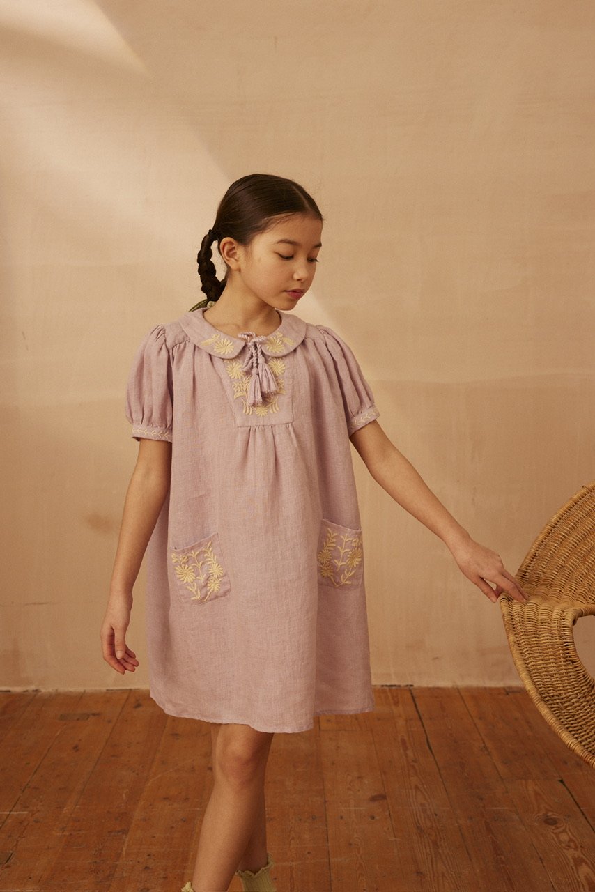 2024ss apolina Dora Dress アポリナ　7-9Y SS24 – Apolina
