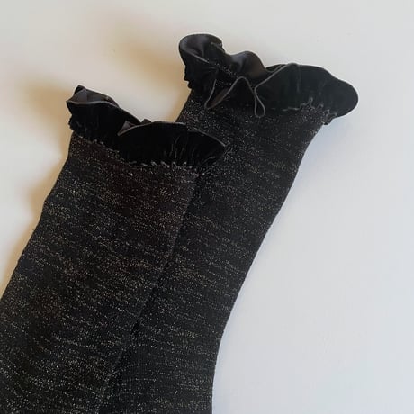 TOKIDOKI Socks ーBlack Glitter