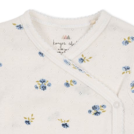 Konges Sløjd MINNIE NEW BORN ONESIZE GOTS/BONDEROSE BLUE