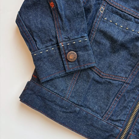 Misha & Puff　Zip Jacket - Indigo Denim