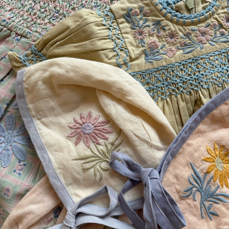 Apolina JONI BONNET - CREAM | Baby Style LAB