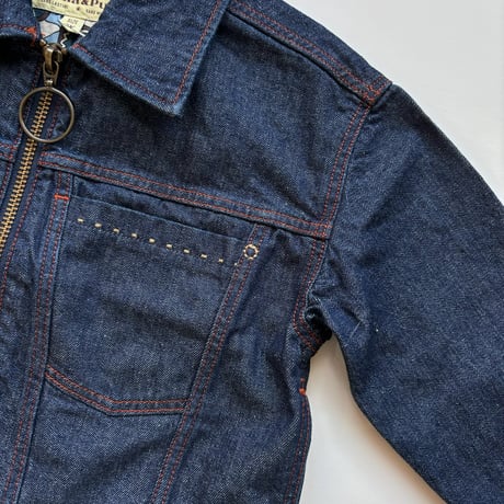 Misha & Puff　Zip Jacket - Indigo Denim