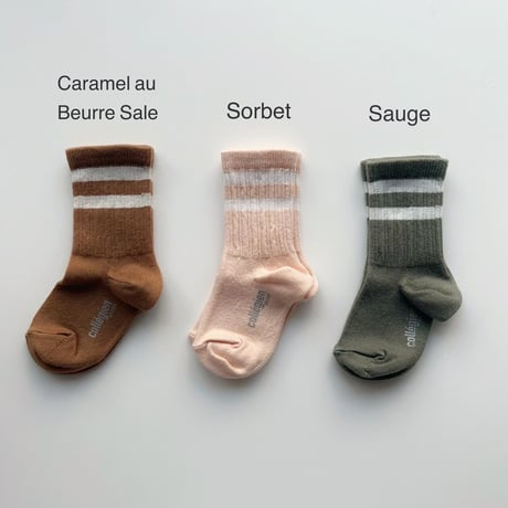 Collegien Nico - Ribbed Varsity Crew Socks