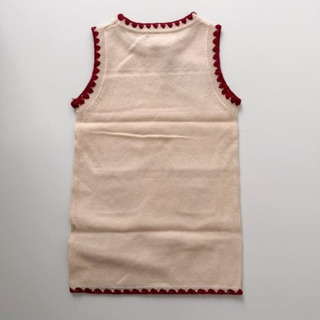 Konges Sløjd 　COLLETTE DRESS - OFF WHITE