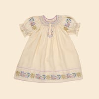Apolina  VERNA SMOCK DRESS - CREAM