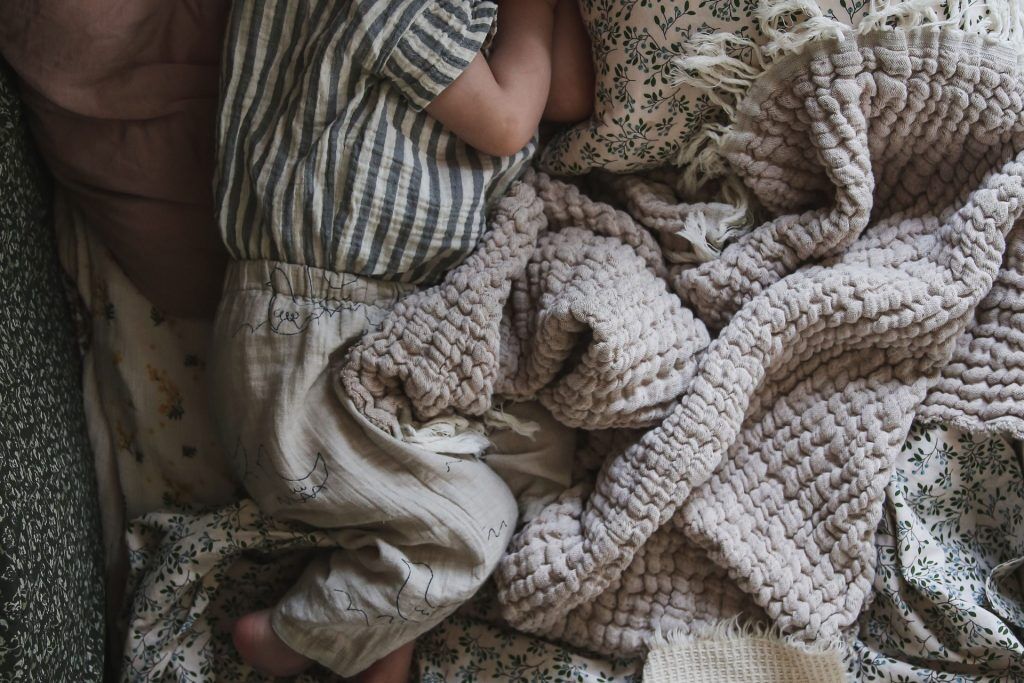 美品✨garbo&friends Mellow Blanket 110×110 Mellow Blanket – Garbo&Friends