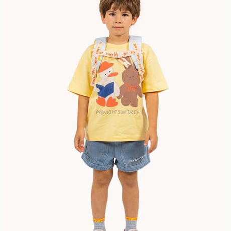 tiny cottons    READERS GRAPHIC TEE - mellow yellow