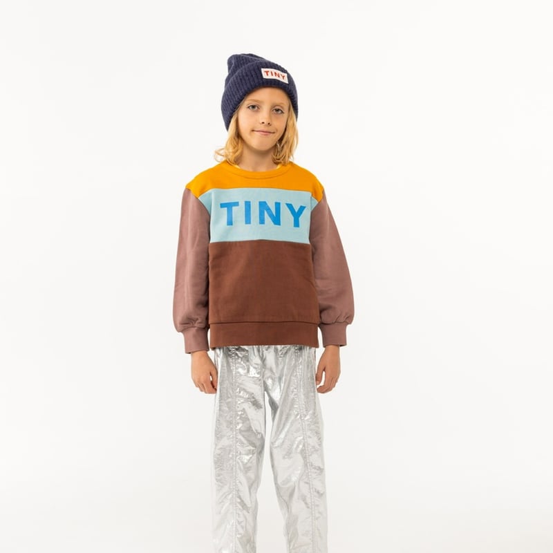 tiny cottons Color Block Sweatshirt - mustard/